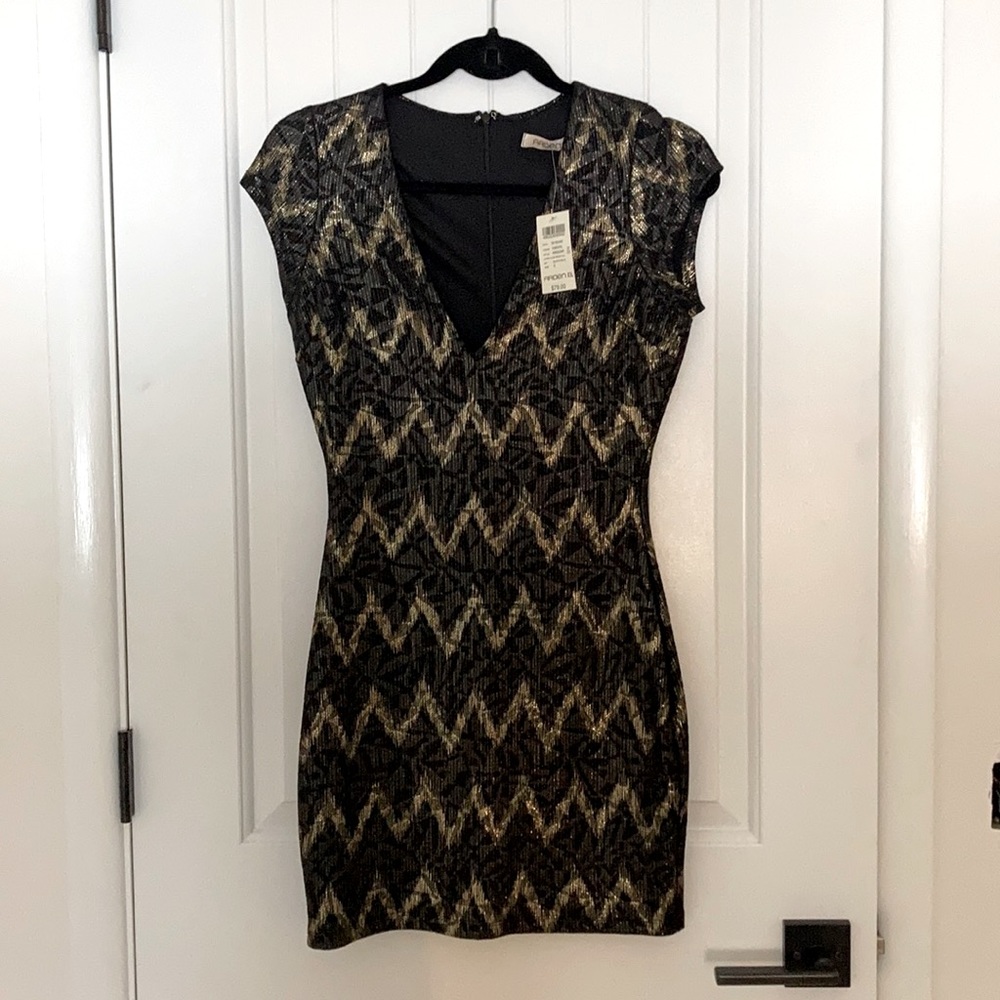 Black & Gold Dress